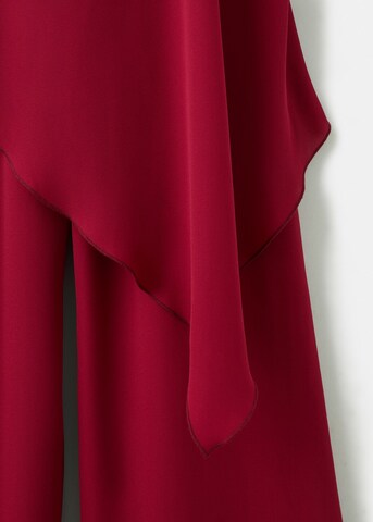 MANGO TEEN Dungarees 'Loto' in Red