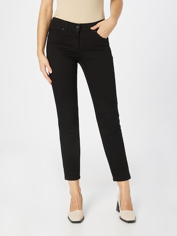 GERRY WEBER Skinny Τζιν σε μαύρο: μπροστά