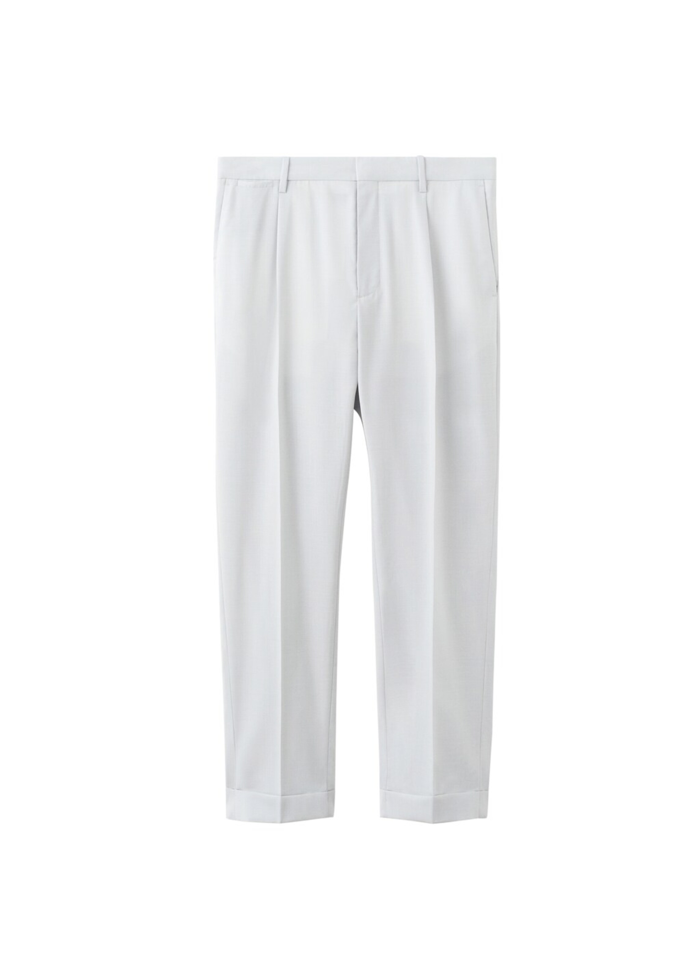 MANGO MAN Pleated Pants 'Tadeo' in Light grey, Item view