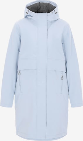 Parka di mezza stagione di DreiMaster Maritim in blu: frontale