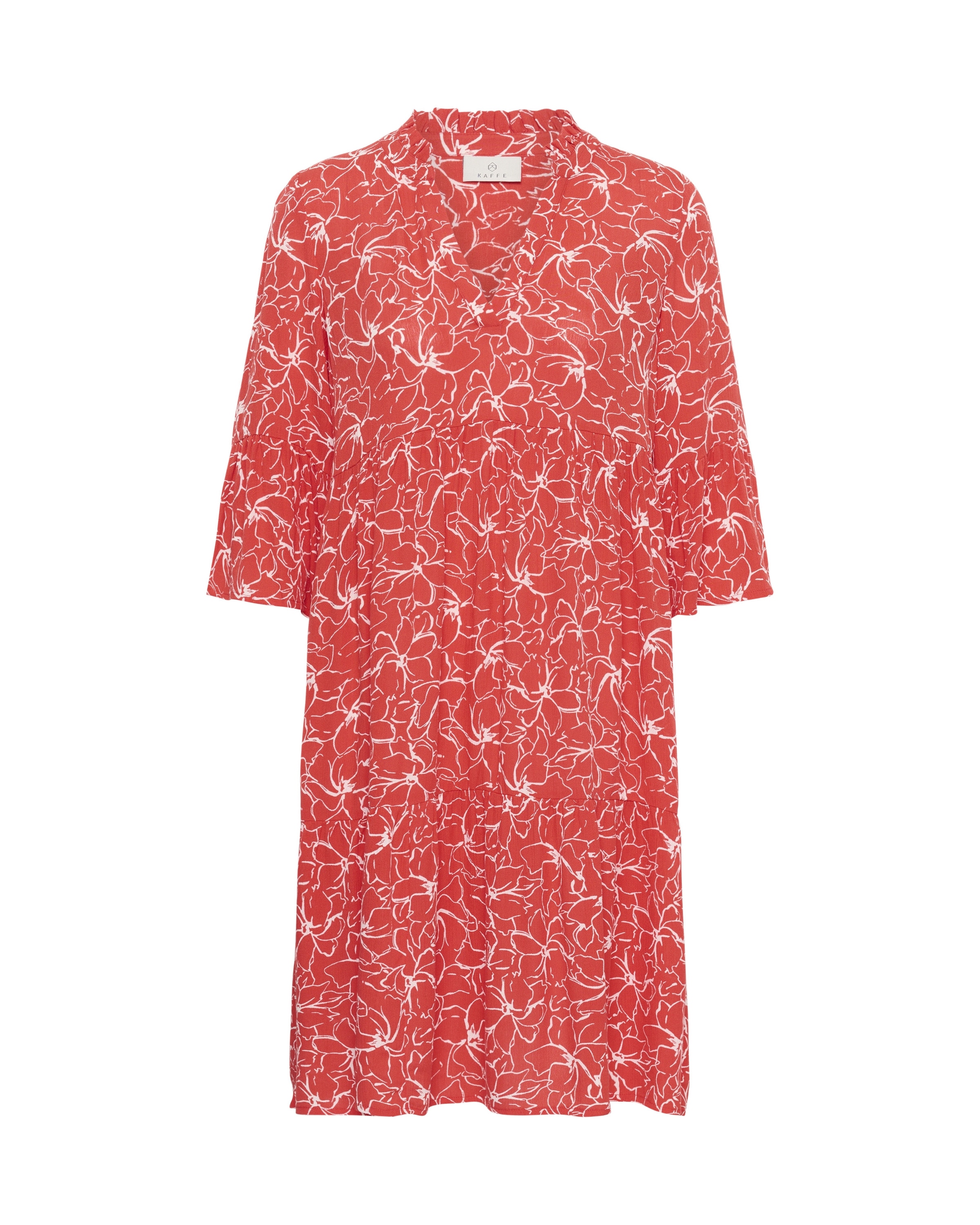 Robe Kaffe en rouge : devant