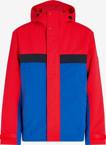 TOMMY HILFIGER Functionele jas 'Portland' in Rood: voorkant