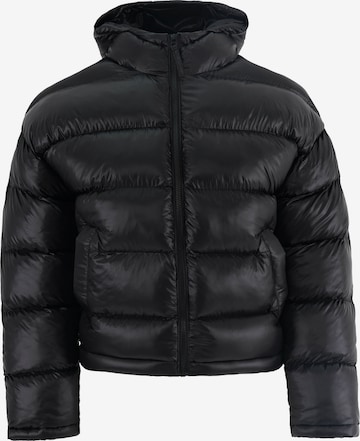 FRESHLIONS Steppjacke 'Tara' in Schwarz: Vorderseite