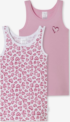 Maillot de corps ' Fine' SCHIESSER en rose : devant