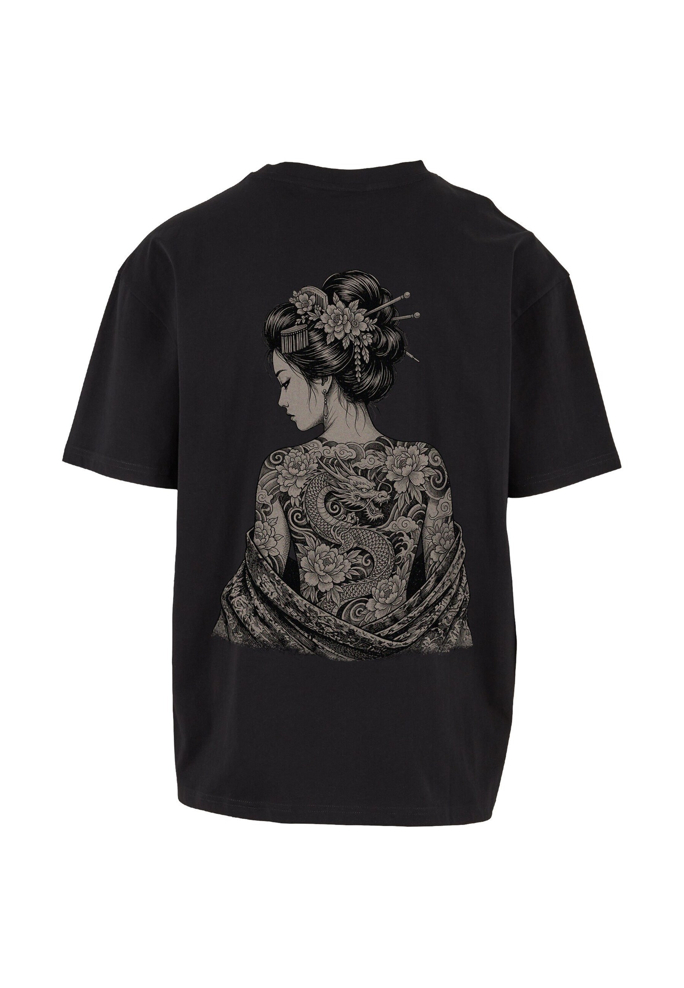 Mister Tee - Camiseta 'Sacred Skin' en negro
