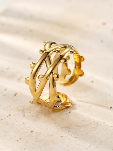 Hey Happiness Ring 'Bubble Twist' in Gold