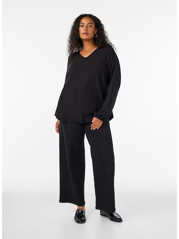 Zizzi Bluse i sort