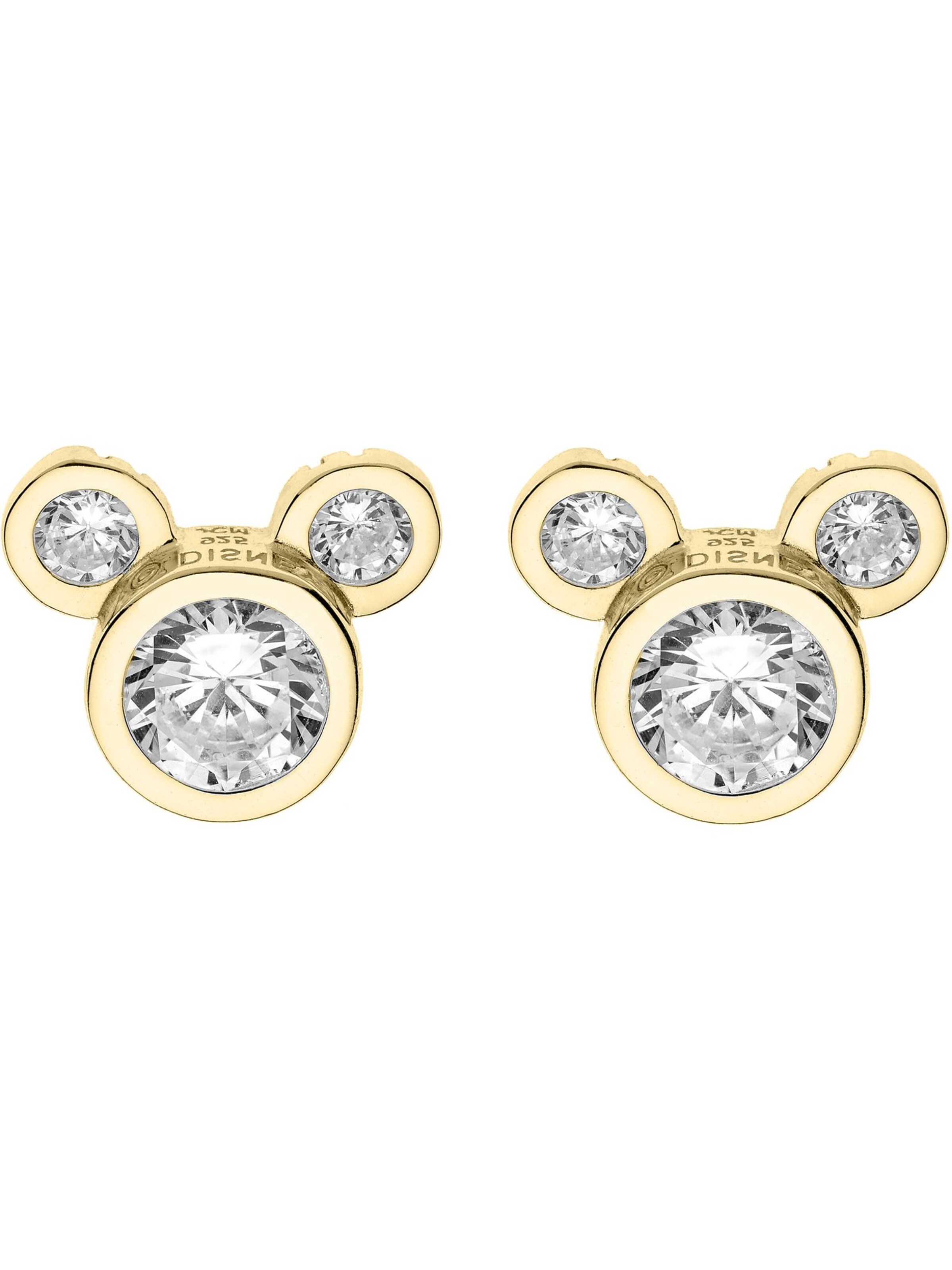 Disney Jewelry Ohrringe in Gold: Vorderseite