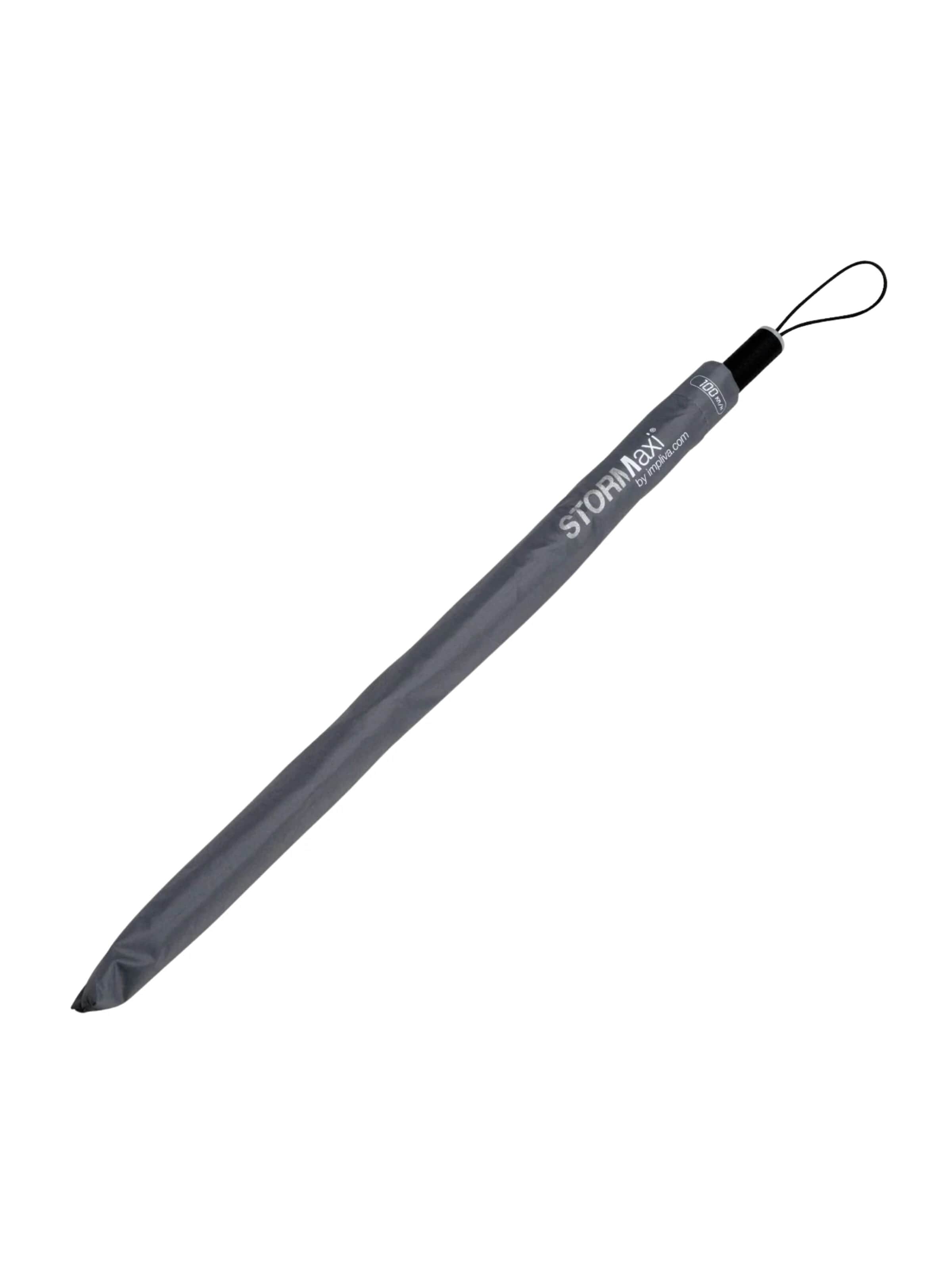 Parapluie 'Stormaxi Aerodynamischer Sturmregenschirm Windproof' Maxte en gris