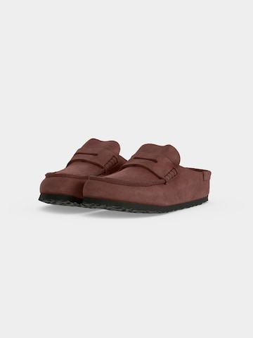 BIRKENSTOCK Μιούλ 'Naples Wrapped' σε καφέ