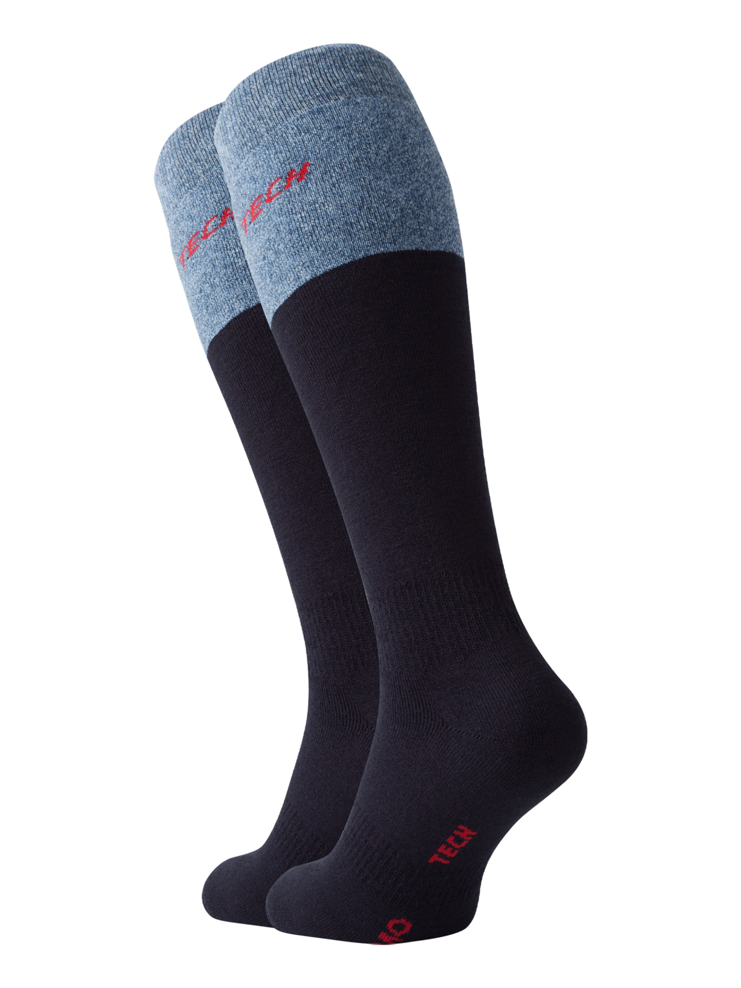 Cotton Prime Kniekousen in Zwart: voorkant