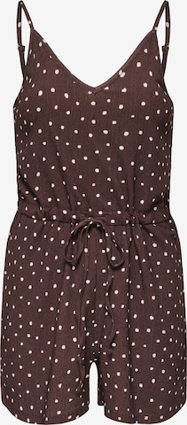 Combinaison 'ONLMolly' ONLY en marron : devant