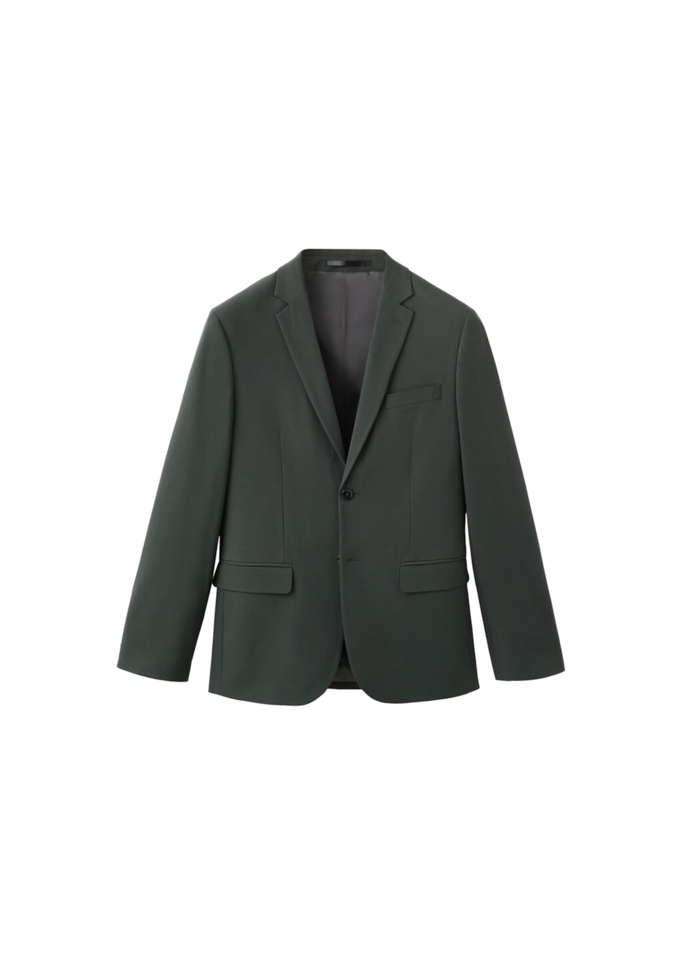 MANGO MAN Business Blazer 'Paris' in Dark green, Item view