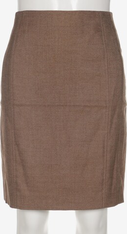 AKRIS Skirt in XL in Brown: front