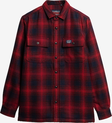 Superdry Übergangsjacke in Rot: Vorderseite