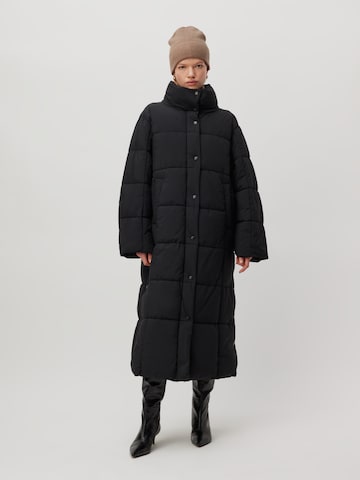 Manteau d’hiver 'Iriana' LeGer by Lena Gercke en noir : devant