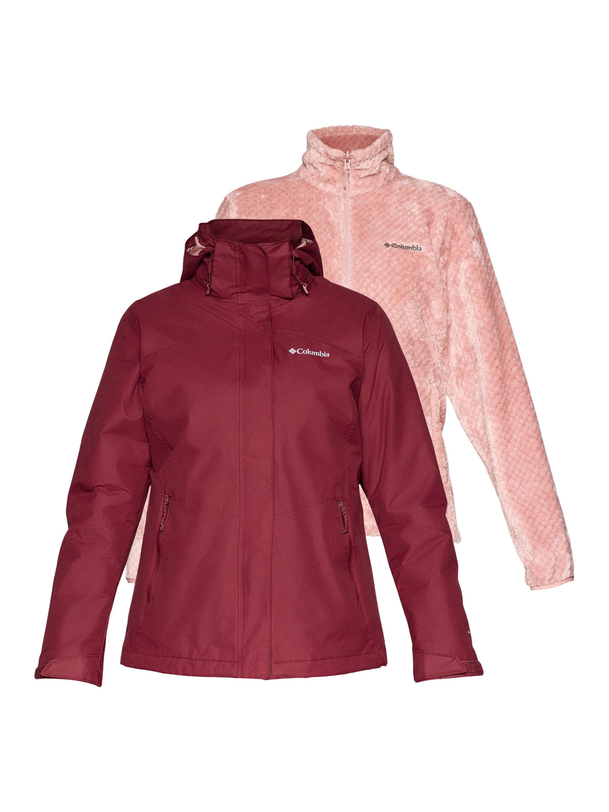 COLUMBIA Outdoor Jacket 'Bugaboo III' in Red: front