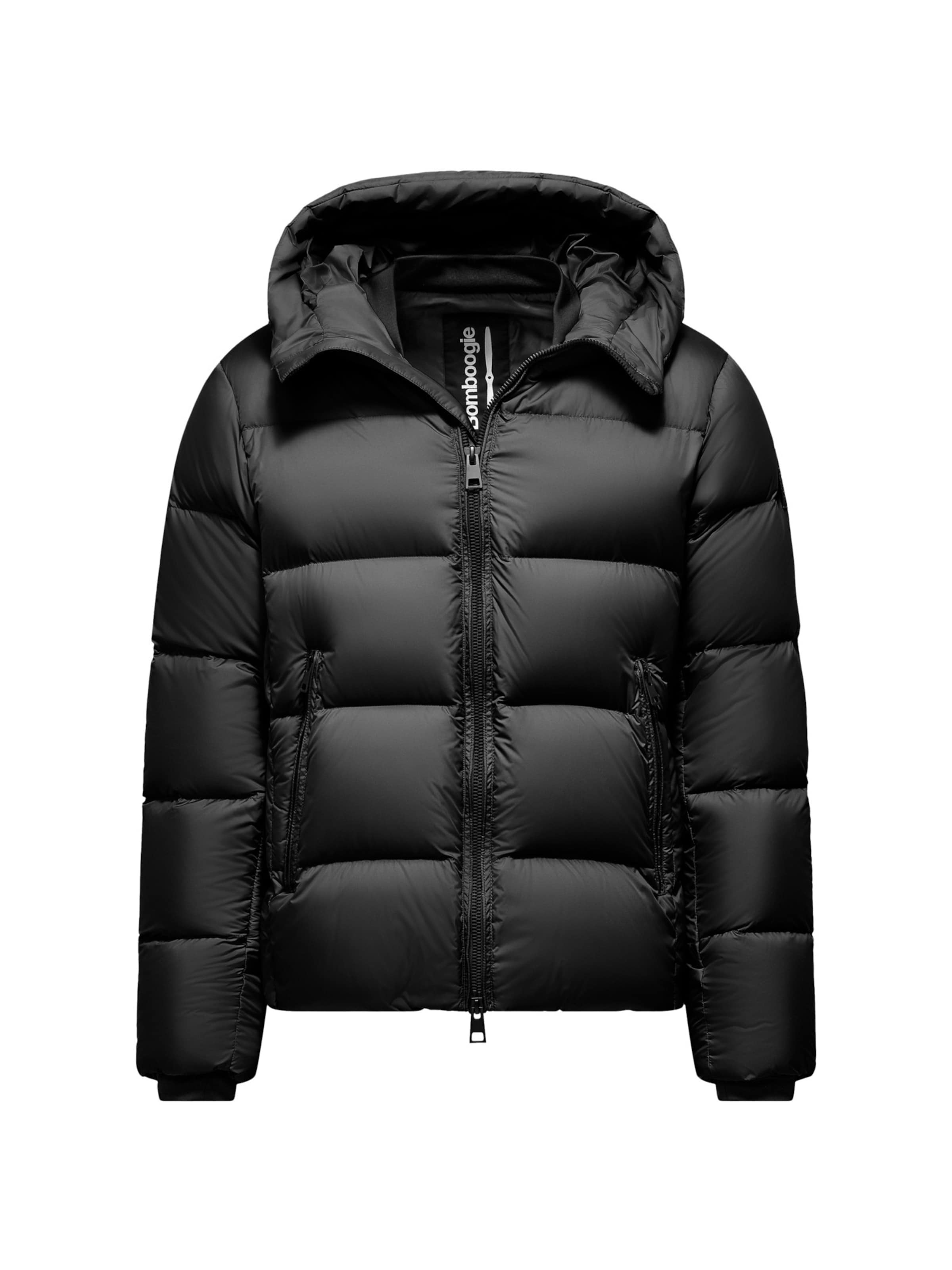 BOMBOOGIE Winter jacket 'Rome' in Black: front