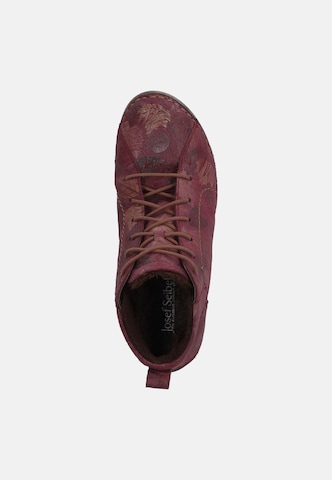 JOSEF SEIBEL Lace-up bootie 'Fergey 97' in Red