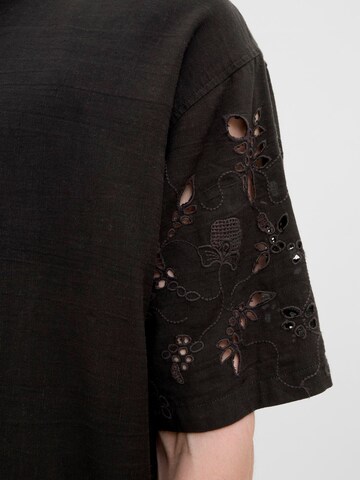 JACK & JONES Comfort fit Button Up Shirt in Black