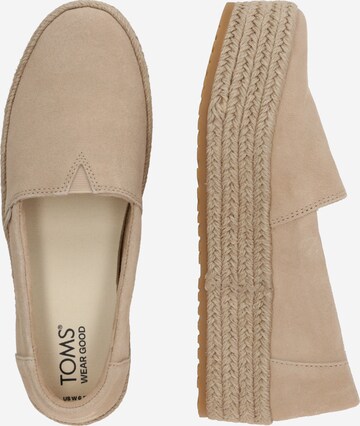 TOMS Espadrilky 'VALENCIA' – hnědá