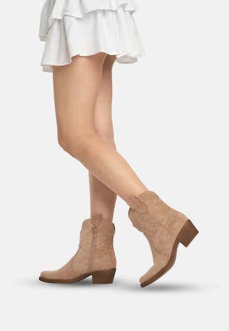 Salinyang Comwboystøvler i pink