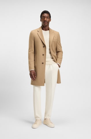 BOSS Between-Seasons Coat in Beige