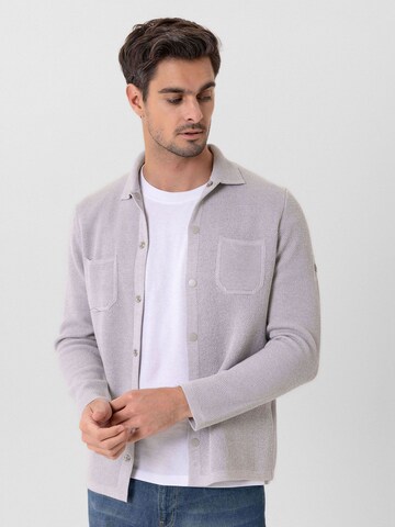 Jacey Quinn Knit cardigan 'Erick' in Grey