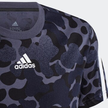ADIDAS SPORTSWEAR Funkční tričko 'Future Icons 3-Stripes' – modrá