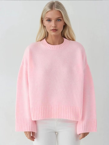 Pullover extra large di Hiccup in rosa