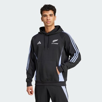 ADIDAS PERFORMANCE Sportsweatshirt 'All Blacks' in Schwarz: Vorderseite