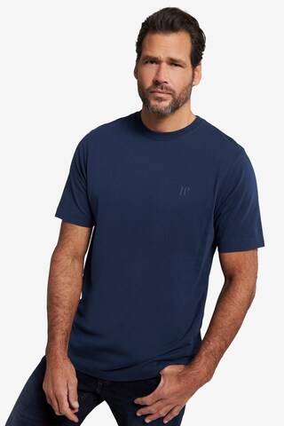 T-Shirt JP1880 en bleu : devant