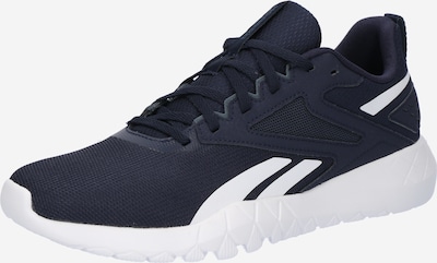 Sportiniai batai 'Flexagon Energy 4' iš Reebok, spalva – tamsiai mėlyna jūros spalva / balta, Prekių apžvalga