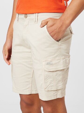 BLEND - regular Pantalón cargo en beige