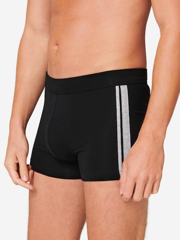 SCHIESSER Boxershorts '95/5 Stretch - Organic Cotton' in Zwart