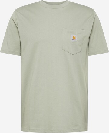 Carhartt WIP - Camiseta en verde: frente