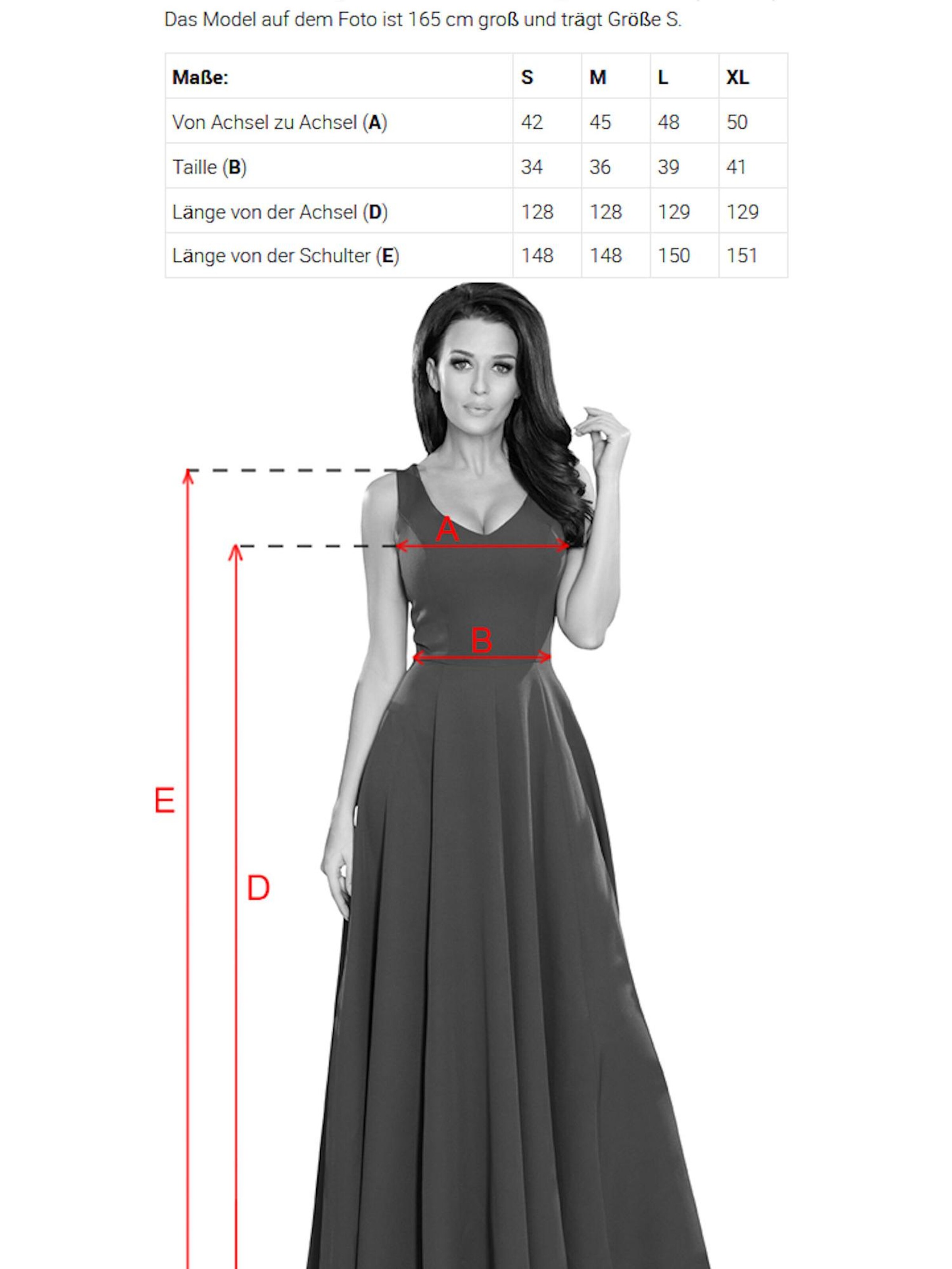 Numoco Evening Dress 'Maxikleid Aurelia' in Beige