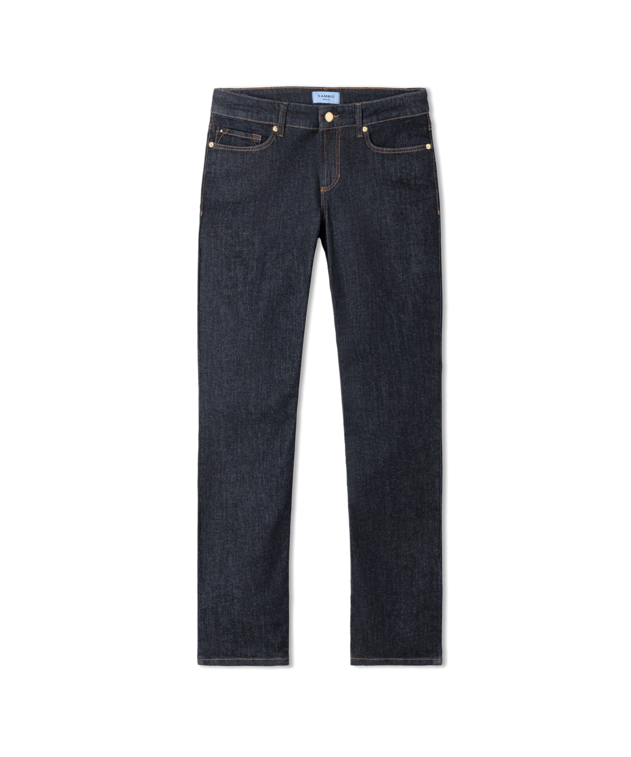 Cambio Regular Jeans in Blauw: voorkant