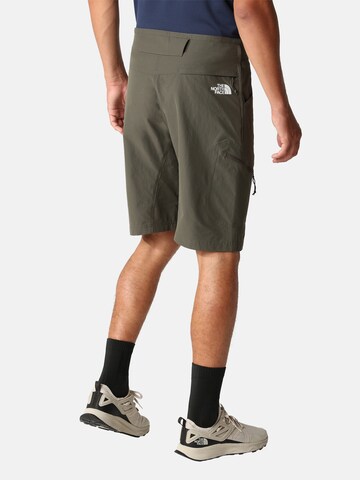 regular Pantaloni per outdoor 'Exploration' di THE NORTH FACE in verde