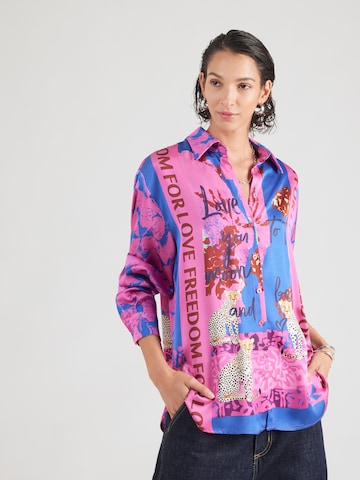miss goodlifeBluza 'Moon Lovers' - roza boja: prednji dio