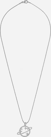 Fräulein Wunder Necklace 'Planet' in Silver: front