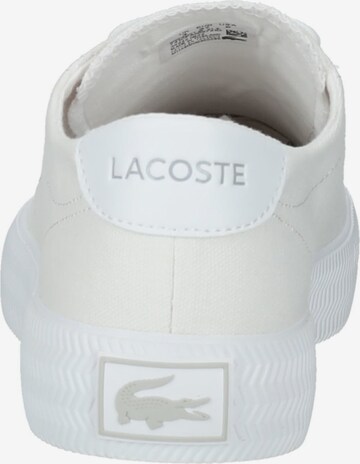 LACOSTE Σνίκερ χαμηλό σε λευκό