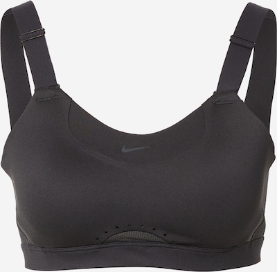 NIKE Soutien-gorge de sport 'ALPHA' en noir, Vue avec produit