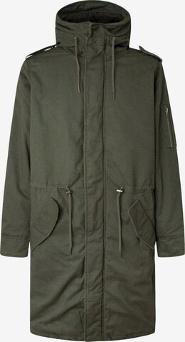 Pepe Jeans Winterparka 'BOWIE' in Groen: voorkant