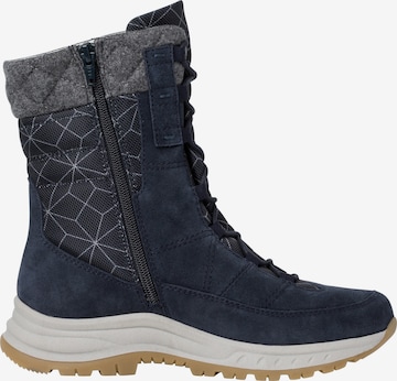 TAMARIS Lace-Up Boots in Blue