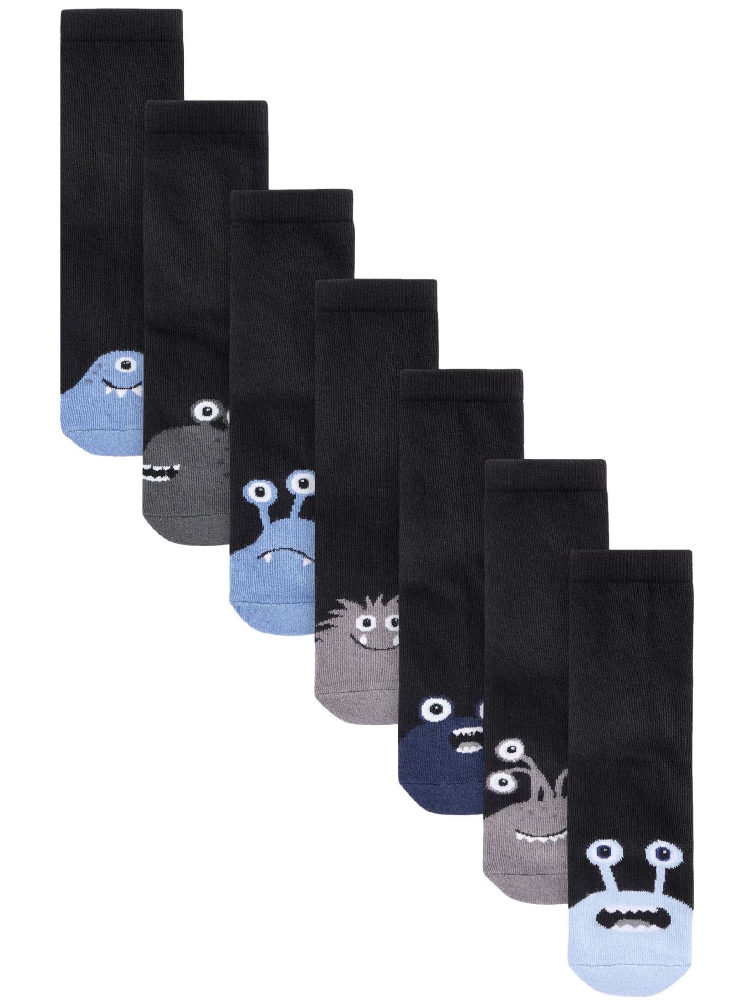 Next Носки в Черный: спереди