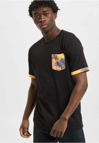 Just Rhyse Shirt 'Granada' in Black: front