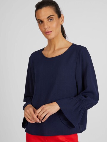 Lovely Sisters Blouse 'Mona' in Blue: front