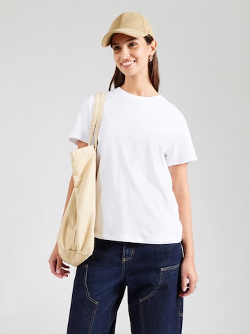 PIECES Shirt 'PCFAST' in White: front
