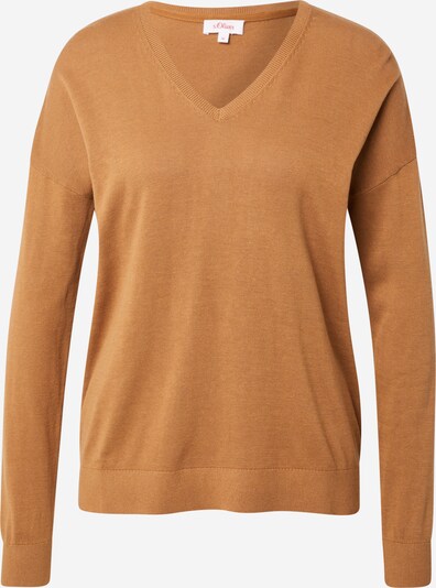 s.Oliver Pullover in karamell, Produktansicht
